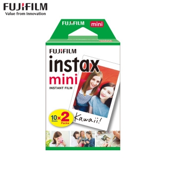 FUJIFILM 富士 INSTAX 一次成像相机 MINI相纸 白边 双包装 20张 图2