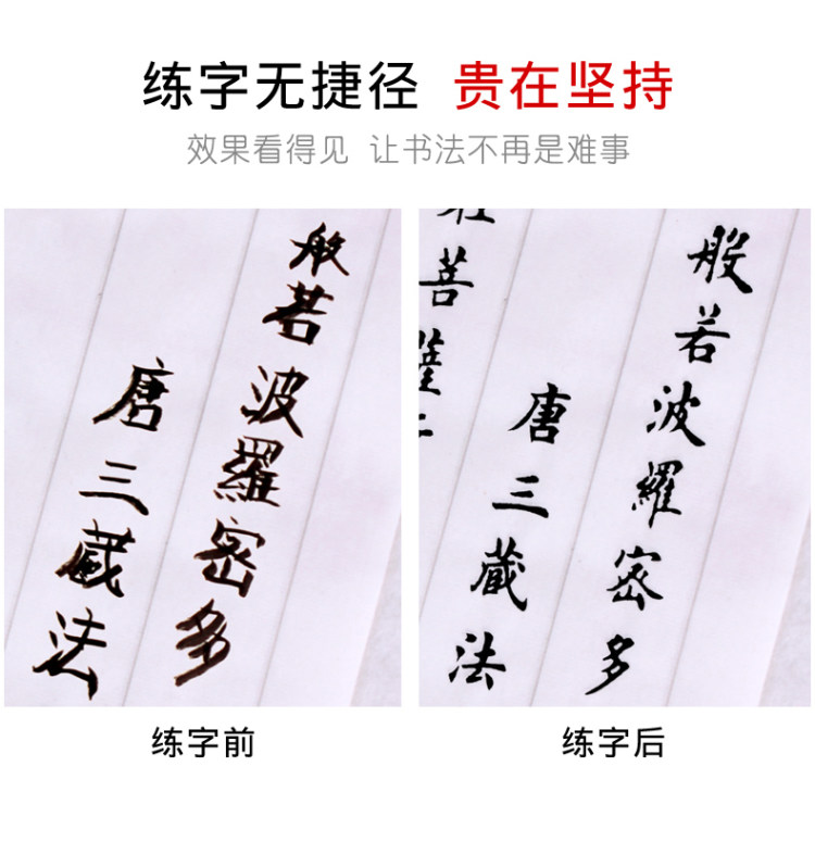 小楷毛笔字帖心经手抄 图8