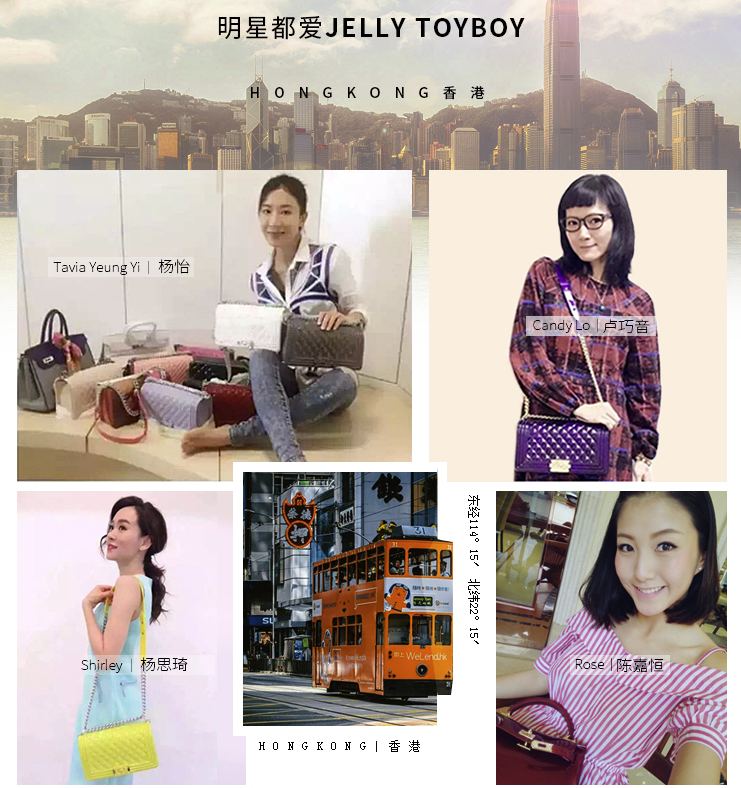 香港潮牌 jellytoyboy 女果冻包格纹小方包 图2