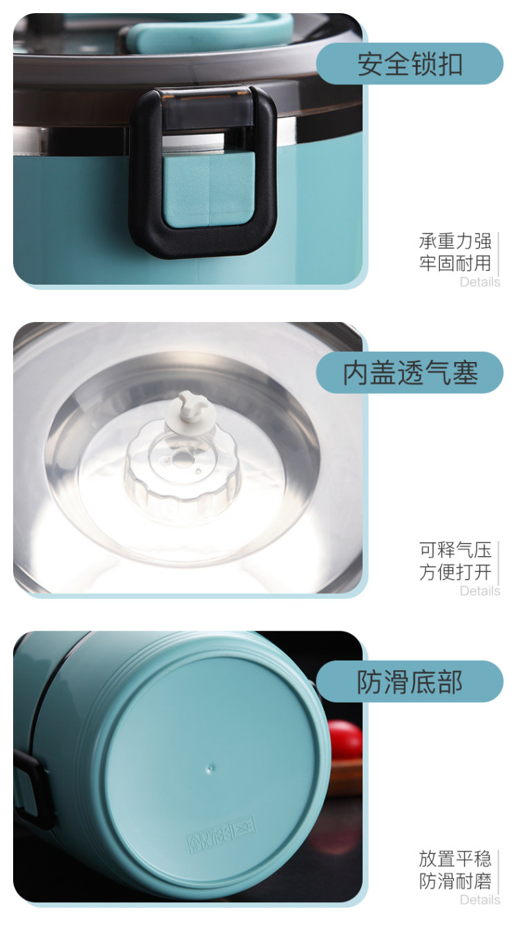 沃德百惠 家用密封保鲜碗5件套 图7