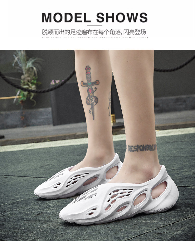 沙滩洞洞鞋 包头溯溪凉拖 图4
