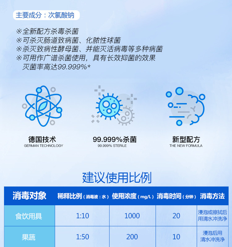 加强型84消毒液大桶10斤 图4