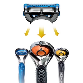 18点开始： Gillette 吉列 锋隐致顺 剃须刀套装（1刀架+5刀头） 图1