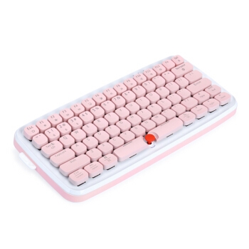 AJAZZ 黑爵 ZERO原点 RGB机械键盘 (BOX黑轴、樱花粉) 图2