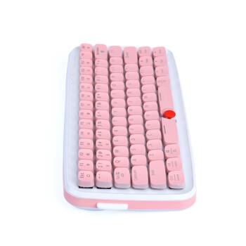AJAZZ 黑爵 ZERO原点 RGB机械键盘 (BOX黑轴、樱花粉) 图4