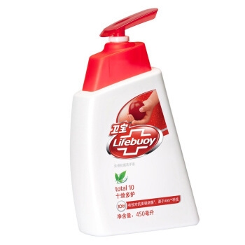 京东PLUS会员： Lifebuoy 卫宝 先进抗菌洗手液 450ml *23件 图1