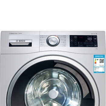 BOSCH 博世 XQG90-WAU287680W 9公斤 变频 滚筒洗衣机 图4
