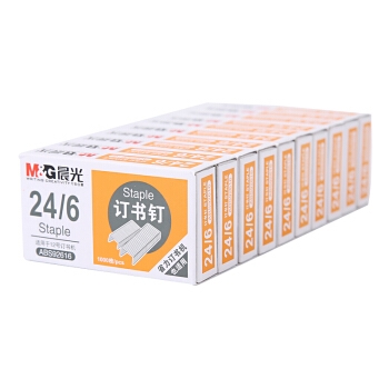 M&G 晨光 ABS92616 12号订书钉 1000枚/盒 10盒装 *3件 +凑单品 图4