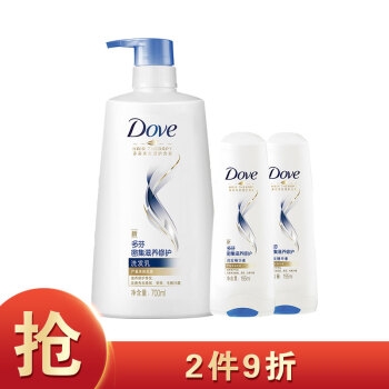 DOVE 多芬 洗发水护发素套装+凑单品 图1