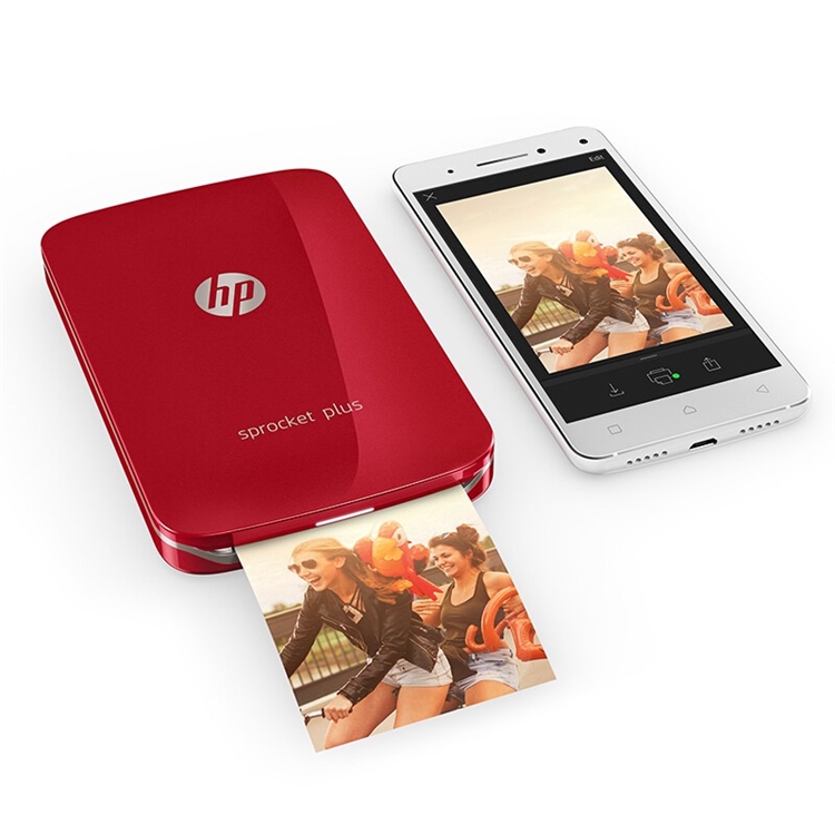 HP 惠普 小印 Sprocket PLUS 口袋照片打印机 红色 图3