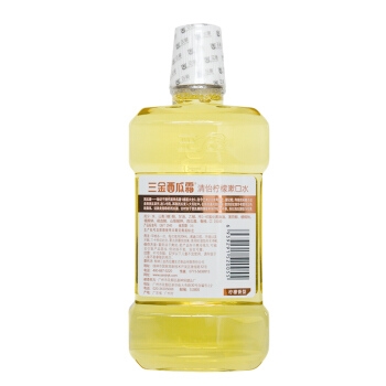 三金 西瓜霜漱口水 清怡柠檬 500ml *11件 图5