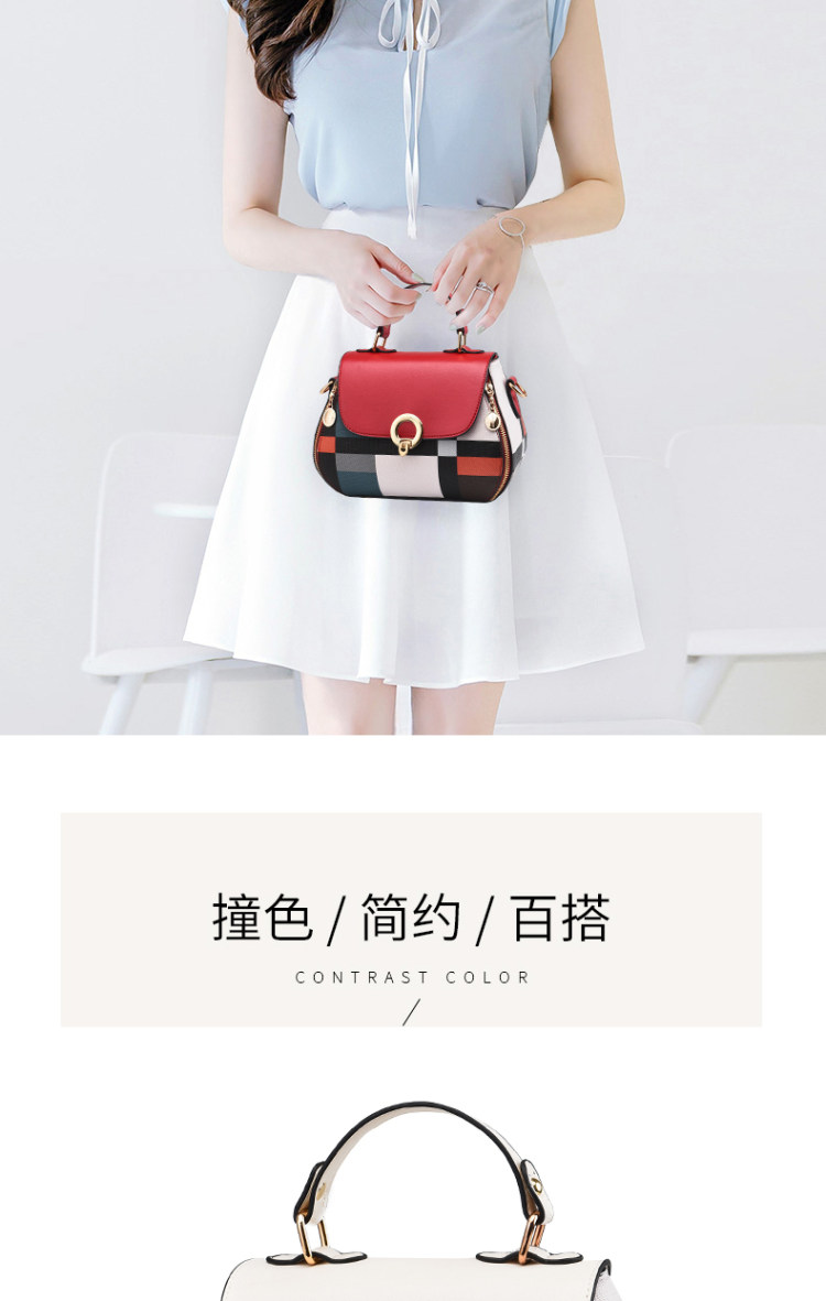 CUADI 创迪包包女包新款2020时尚春夏个性印花单肩斜挎韩版手提包 图3