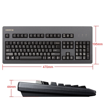 CHERRY 樱桃 G80-3000LPCEU-2 黑轴 机械键盘 图3
