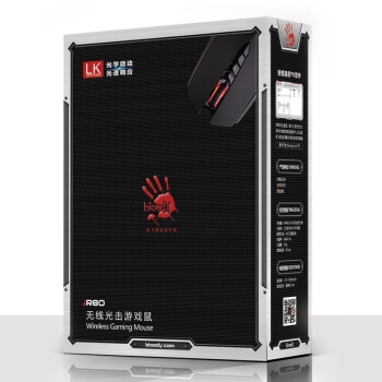 A4TECH 双飞燕 血手幽灵 R80 无线鼠标 图5