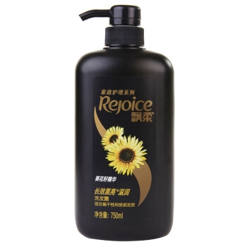 运费券收割机： Rejoice 飘柔 葵花籽精华 长效黑亮滋润洗发露 750ml 图1