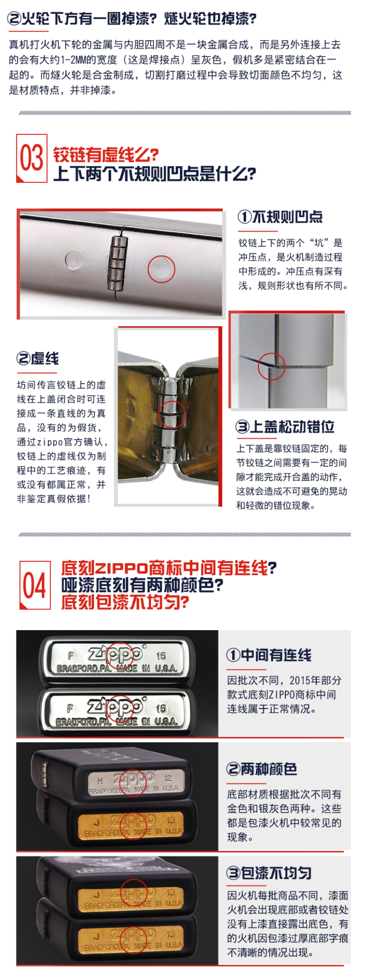 美国原机进口 Zippo 黑哑漆/黑冰 昼夜织梦 16孔防风打火机 图20