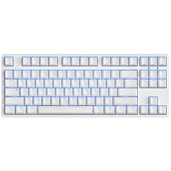 iKBC F-87 时光机 白色背光机械键盘 (Cherry轴体、白色) 图1