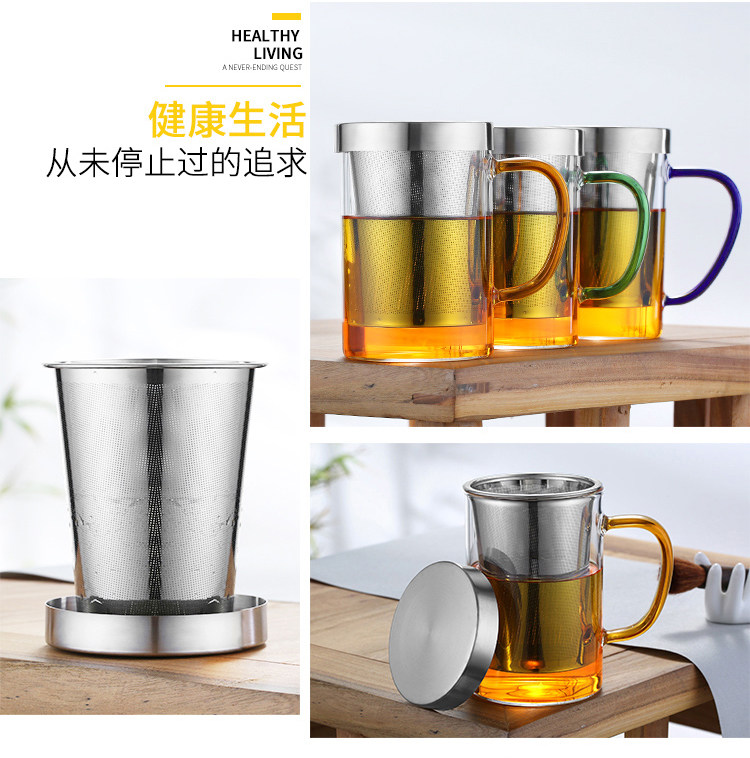 梵师 耐热玻璃泡茶杯 图6