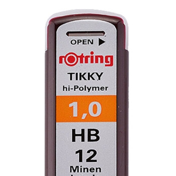 京东PLUS会员： rOtring 红环 自动铅笔铅芯 HB 1mm *10件 图4