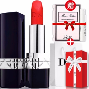 京东PLUS会员： Dior 迪奥 烈焰蓝金口红 3.5g #888 *2件 图2