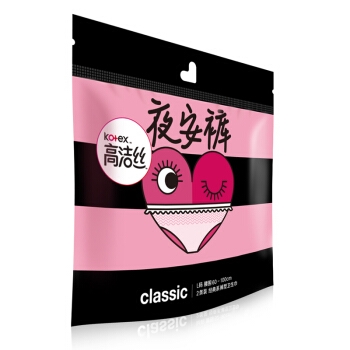 18点开始: kotex 高洁丝 夜安裤 夜用裤型卫生巾 L 20片 *4件 图3