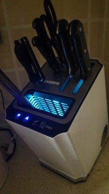 万利达 紫外线杀菌/高温烘干/收纳 厨房多功能智能刀架 图4
