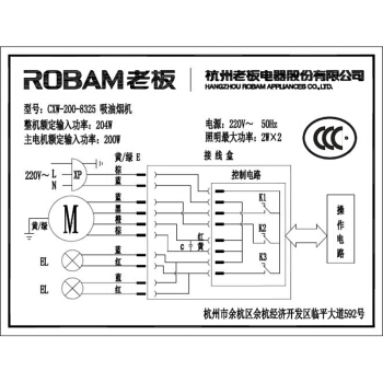 Robam 老板 CXW-200-8325 欧式抽油烟机 图3
