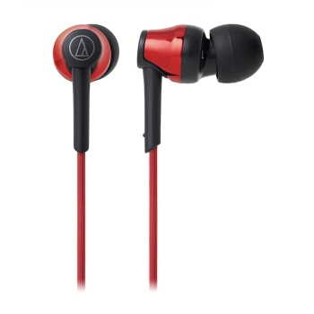 16日0点： audio-technica 铁三角 CKR35BT 蓝牙入耳式耳机 红色 图2