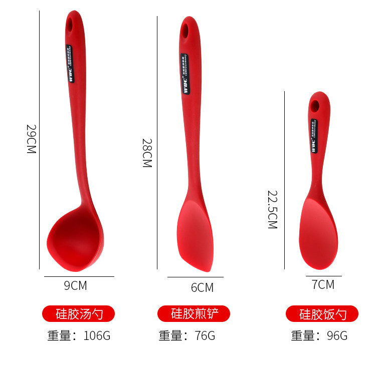 wuc 硅胶铲不粘锅专用 美国FDA检测 图5