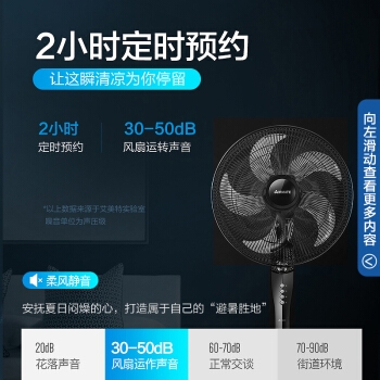 AIRMATE 艾美特 FSW65T2-5 五片落地扇 *3件 +凑单品 图5