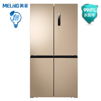 Meiling 美菱 BCD-501WPUCX 501升 十字对开门冰箱 图1