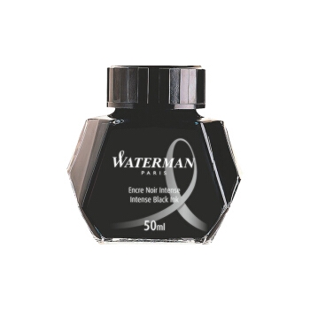WATERMAN 威迪文 标准墨水 50ml 黑色 *3件 图1