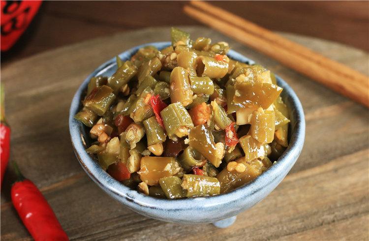 下饭神器 香辣酸豇豆 300g 图5