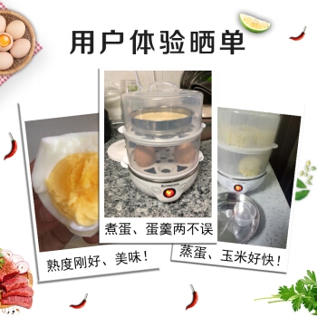 CHIGO 志高 ZDQ210 双层家用煮蛋器 图3