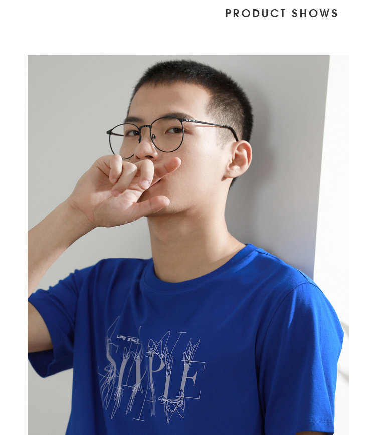 旗舰店发售 真维斯 2020新品圆领潮流男士T恤 图8