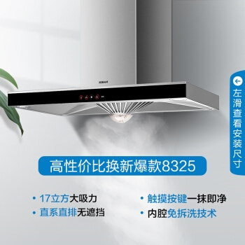 限地区： ROBAM 老板 CXW-200-8325 +32B2 烟灶套装 图5
