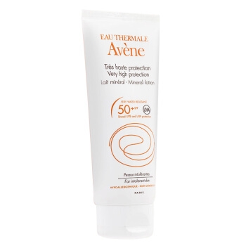 Avene 雅漾 自然倍护防晒露 SPF50+ PA++++ 100ml（赠 净颜卸妆水 100ml ） *2件 图1