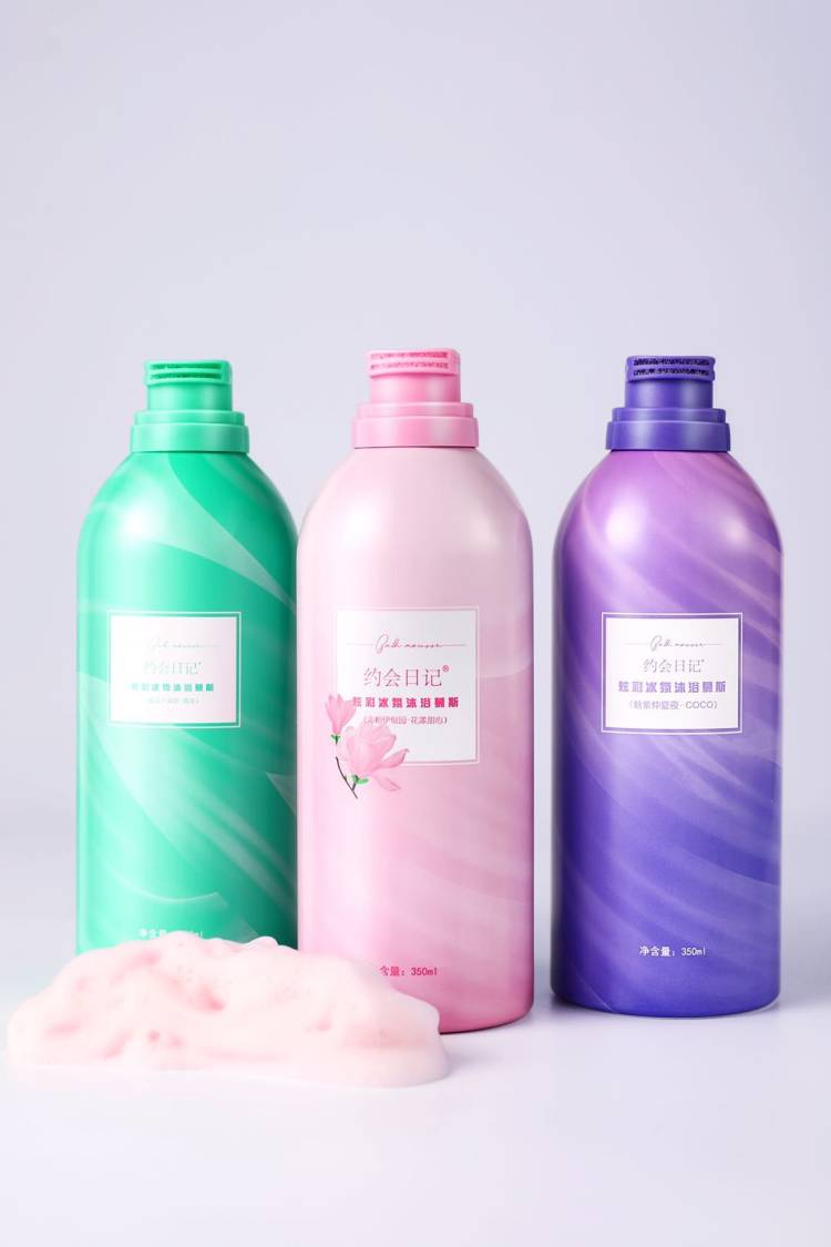 香氛慕斯泡泡沐浴露 亮肤焕白持久留香 350ML 图5