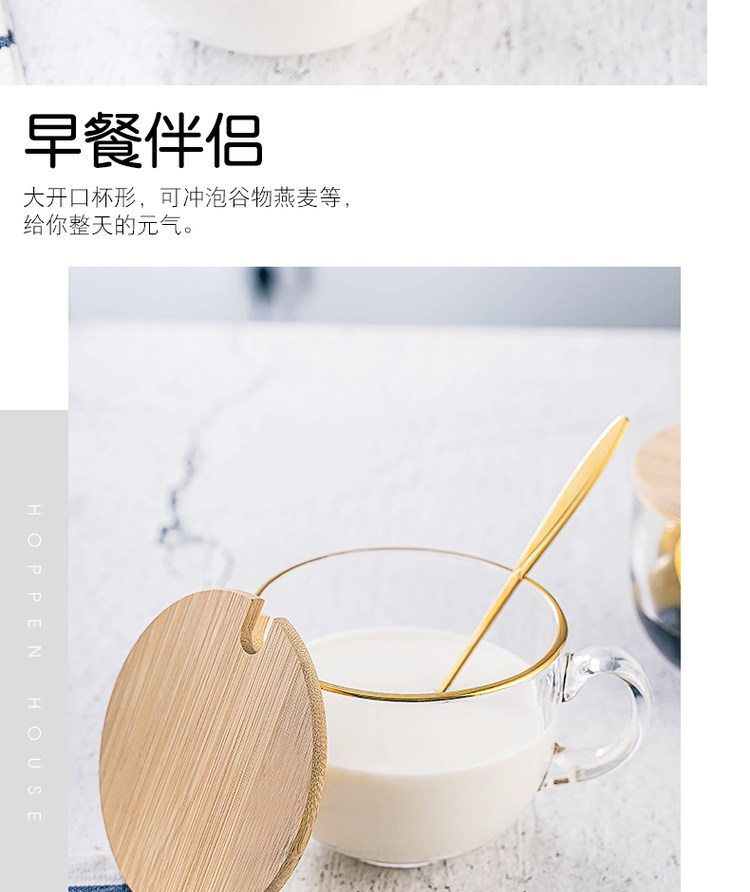 LLBL 玲珑玻璃 玻璃杯 450ml 2个 图8