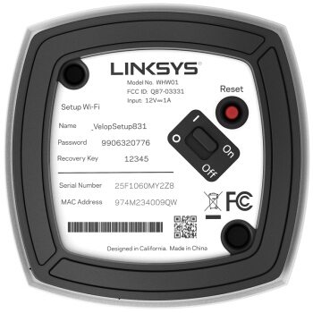 LINKSYS 领势 Velop AC3900M双频 Mesh分布式 路由器 三只装 图5