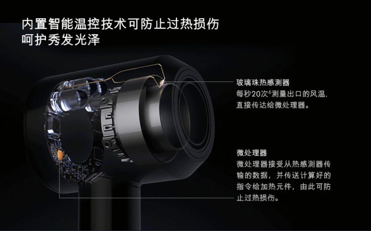 天猫国际官方直营 戴森 Dyson HD01 Supersonic 旗舰级电吹风 图6