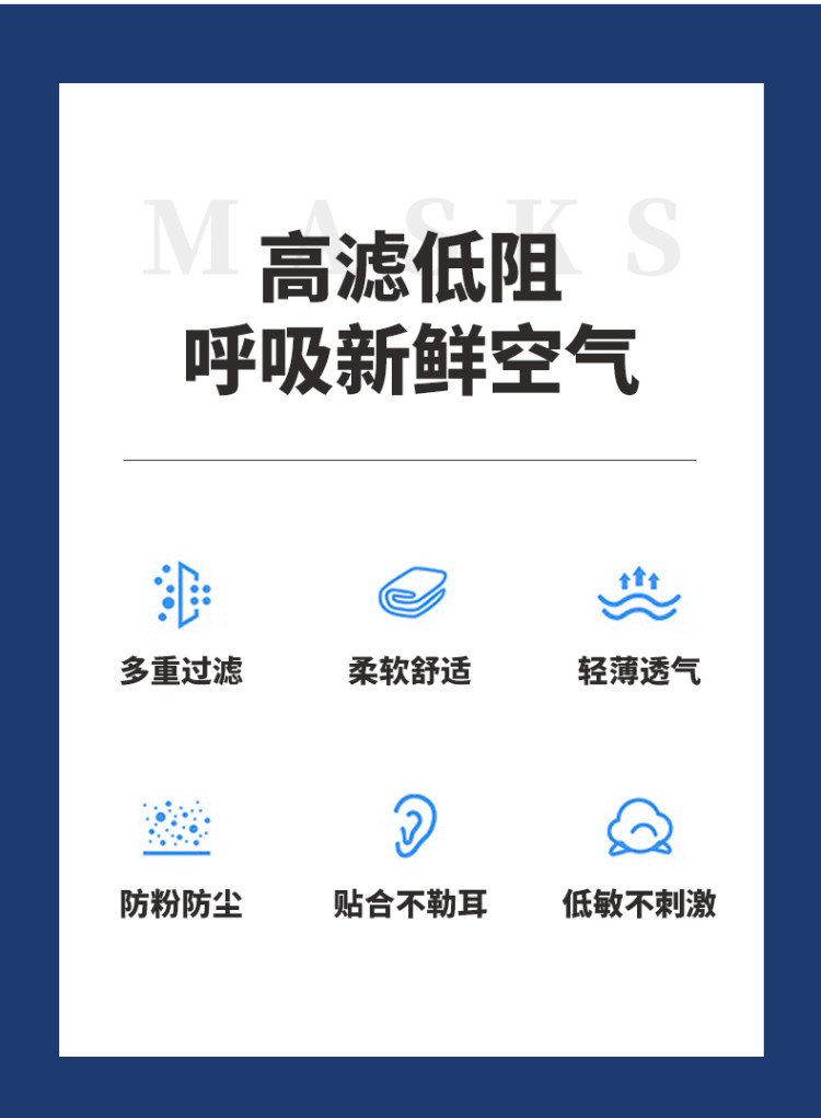 华鲁 医用外科口罩 20支 图10
