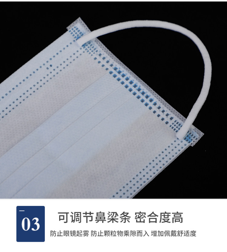 华鲁 医用外科口罩 20支 图7