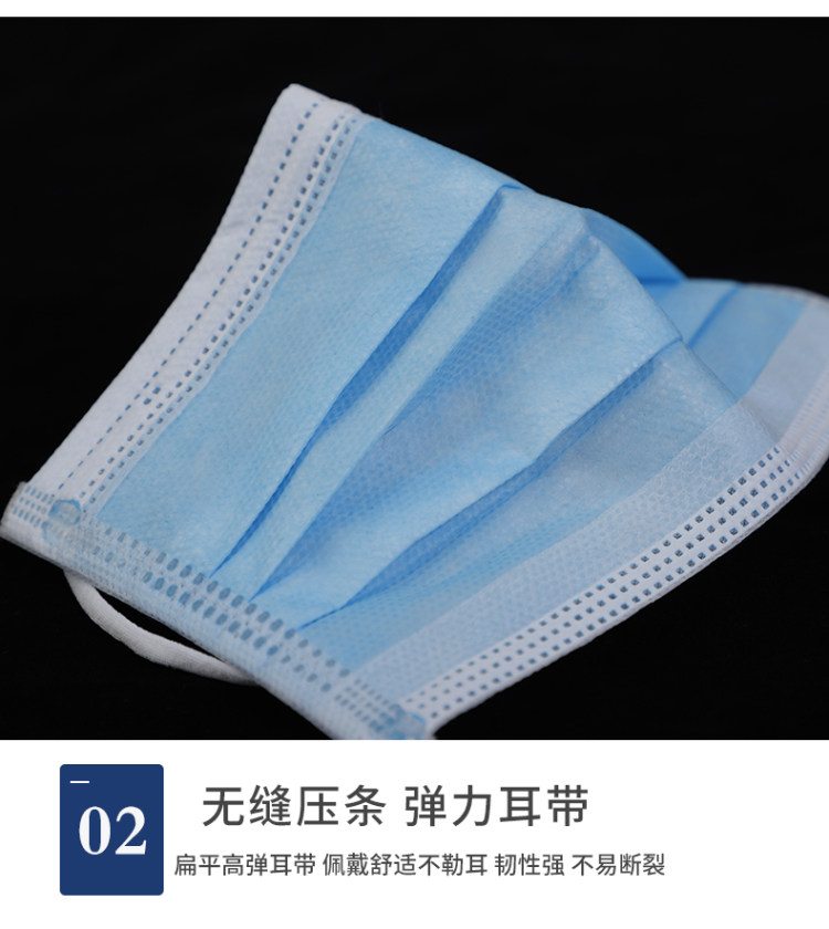 华鲁 医用外科口罩 20支 图6