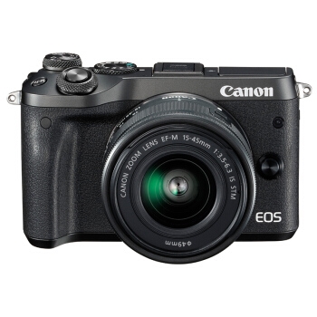 61预售： Canon 佳能 EOS M6（EF-M 15-45mm f/3.5-6.3）无反相机套机 黑 图2