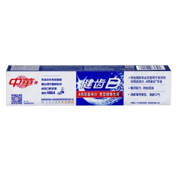 ZHONGHUA 中华 健齿白 牙膏 清新薄荷 200g *18件 图3