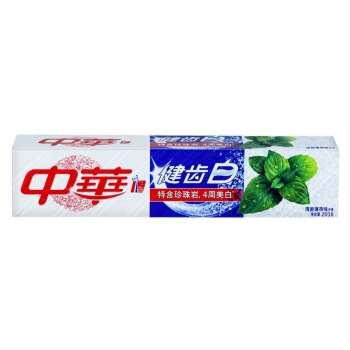 ZHONGHUA 中华 健齿白 牙膏 清新薄荷 200g *18件 图2