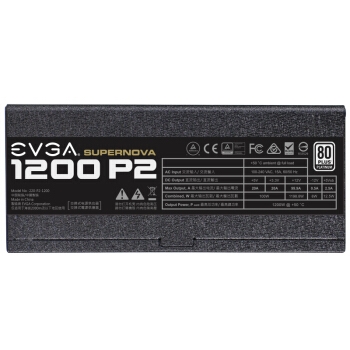 1日0点、61预告： EVGA 1200 P2 电脑电源 白金牌（92%）1200W 全模组化 图3