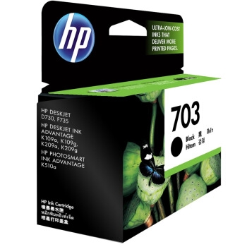 HP 惠普 CD887AA 703号黑色墨盒 图3