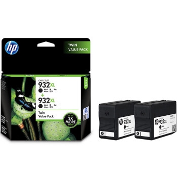 HP 惠普 T0A81AA 932xl双黑墨盒套装online套装 图1